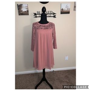 Rose Lace Dress